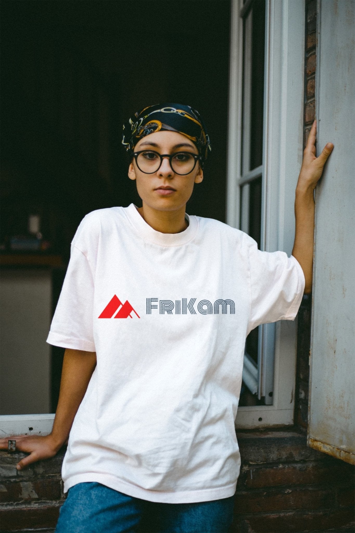 Premium Cotton T-Shirt (White) - FriKam