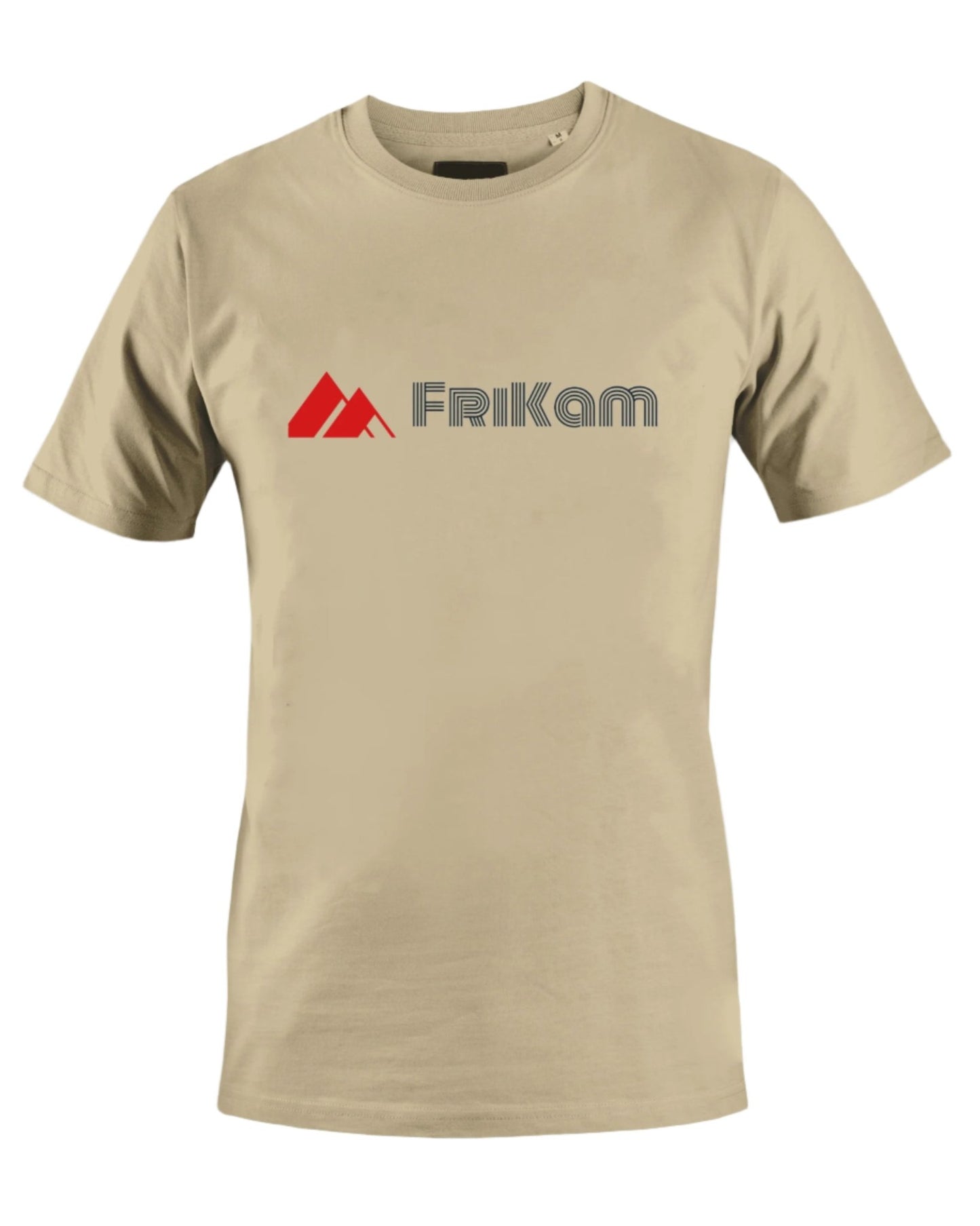 Premium Cotton T-Shirt (Beige) - FriKam