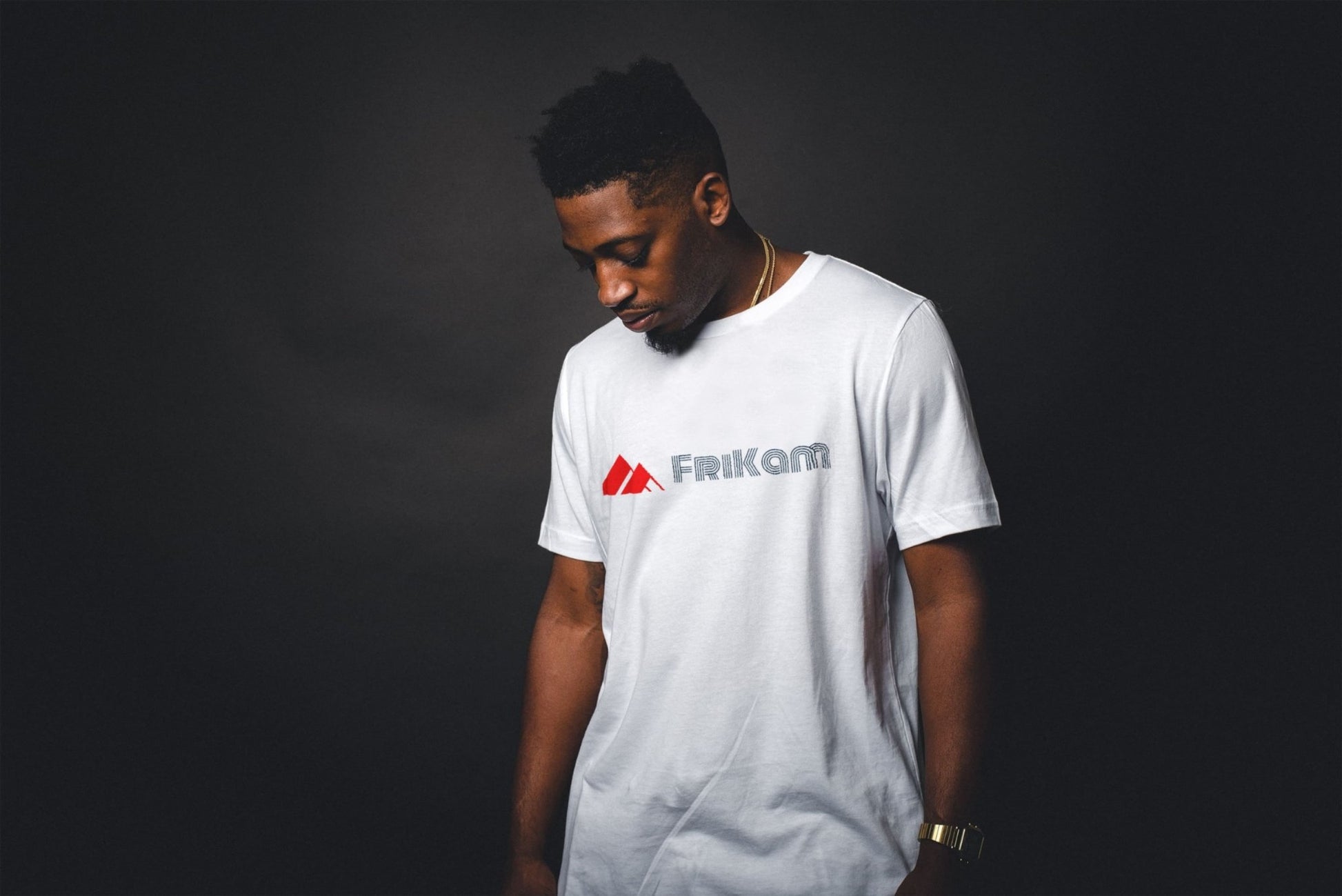 Premium Cotton T-Shirt (White) - FriKam