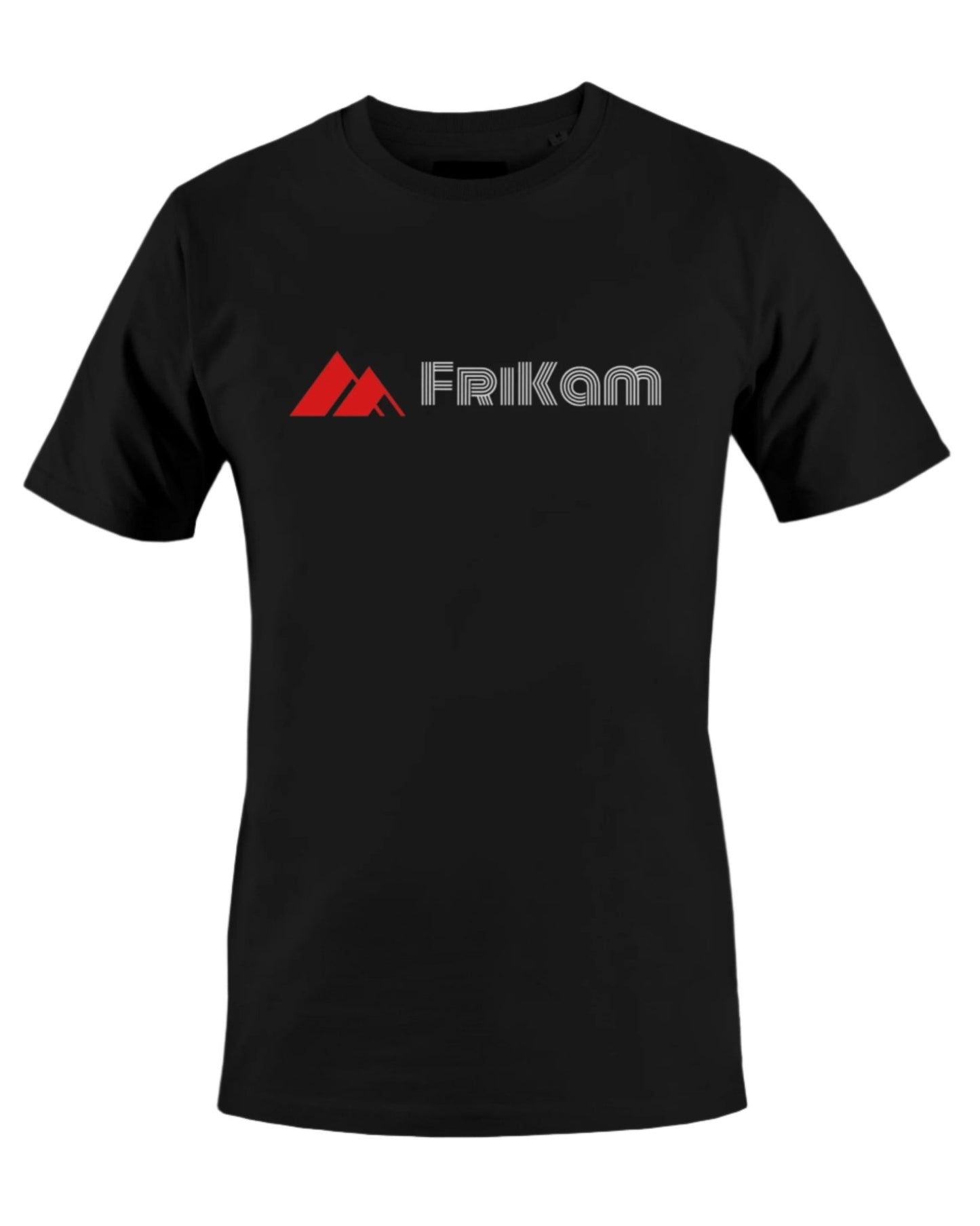 Premium Cotton T-Shirt (Black) - FriKam