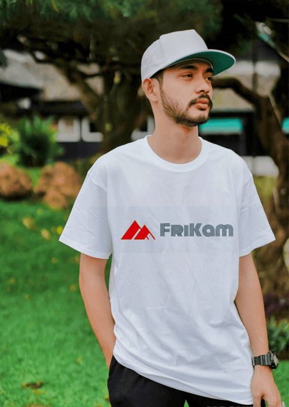 Premium Cotton T-Shirt (White) - FriKam