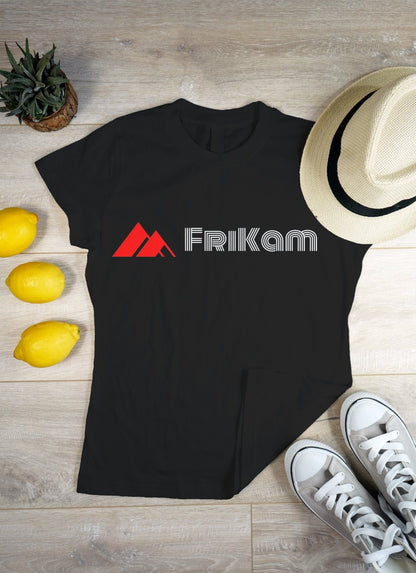 Premium Cotton T-Shirt (Black) - FriKam