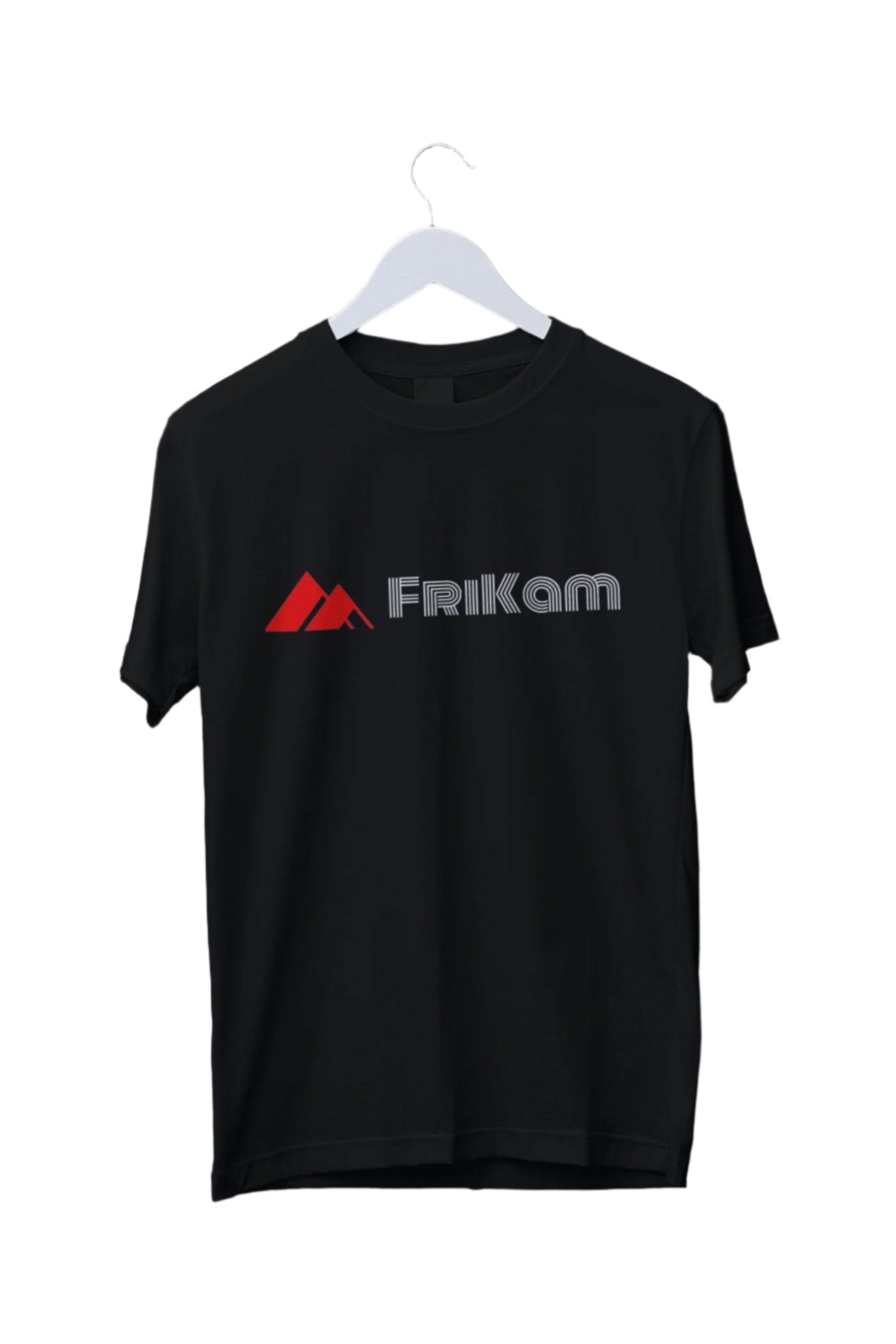 Premium Cotton T-Shirt (Black) - FriKam