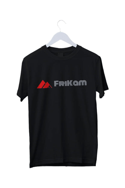 Premium Cotton T-Shirt (Black) - FriKam